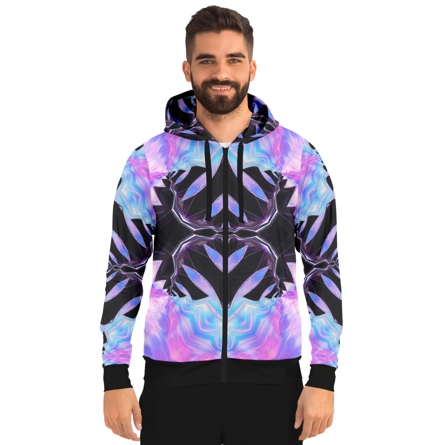 Starburst Zip Up Hoodie