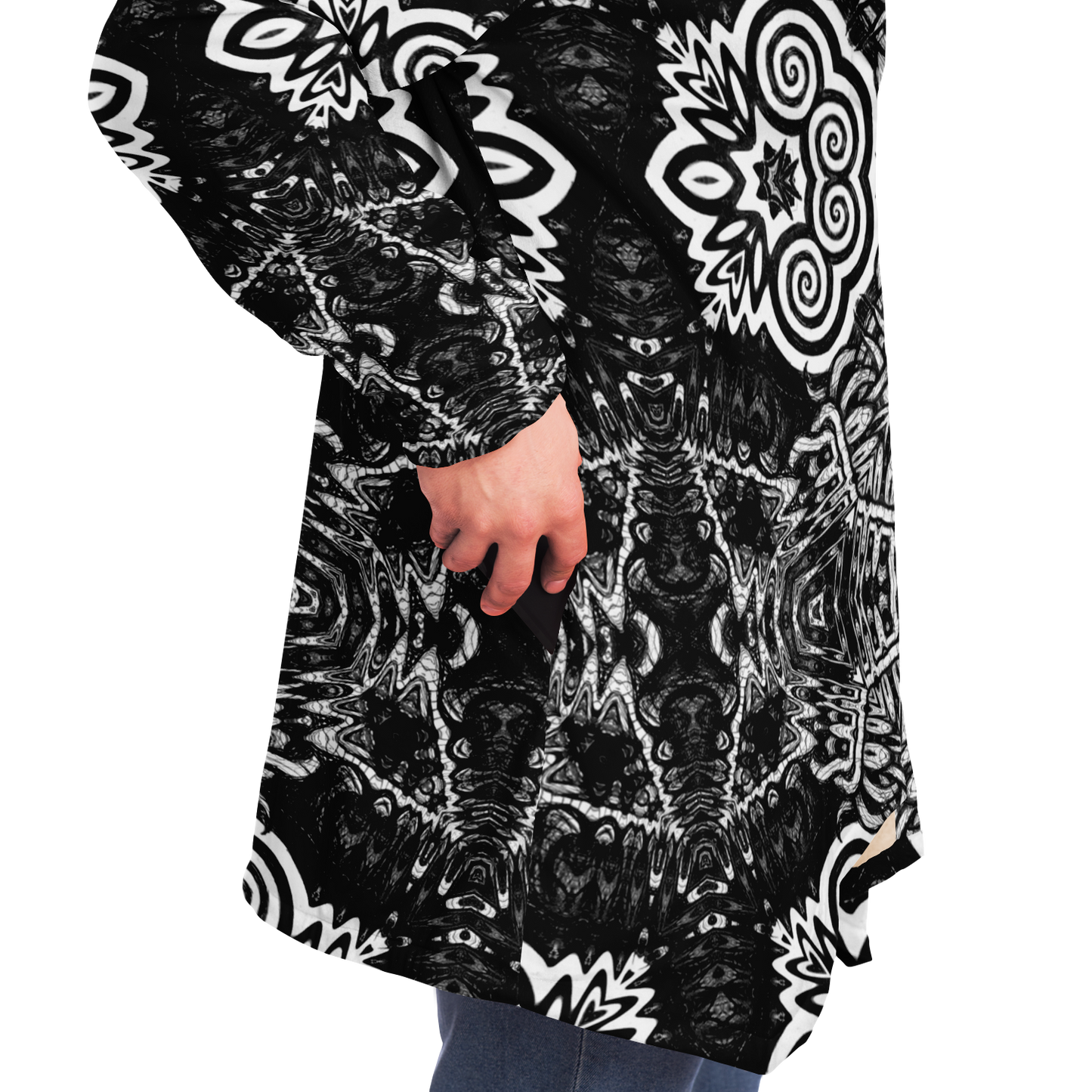 Madness in Black and White Dream Cloak