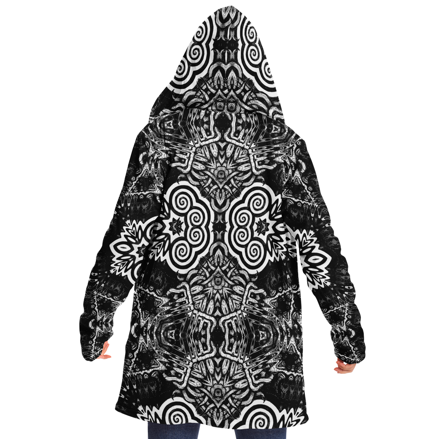Madness in Black and White Dream Cloak