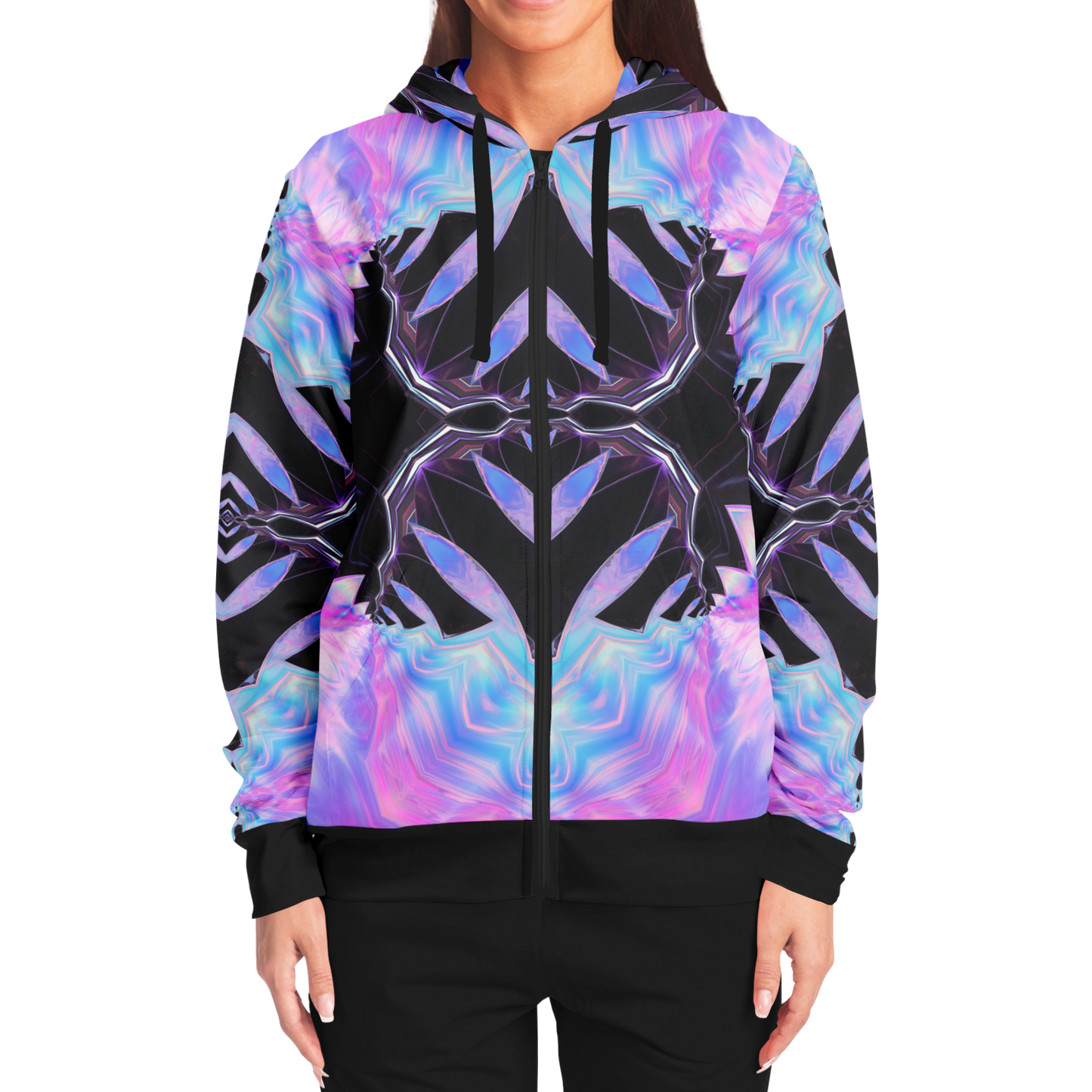 Starburst Zip Up Hoodie