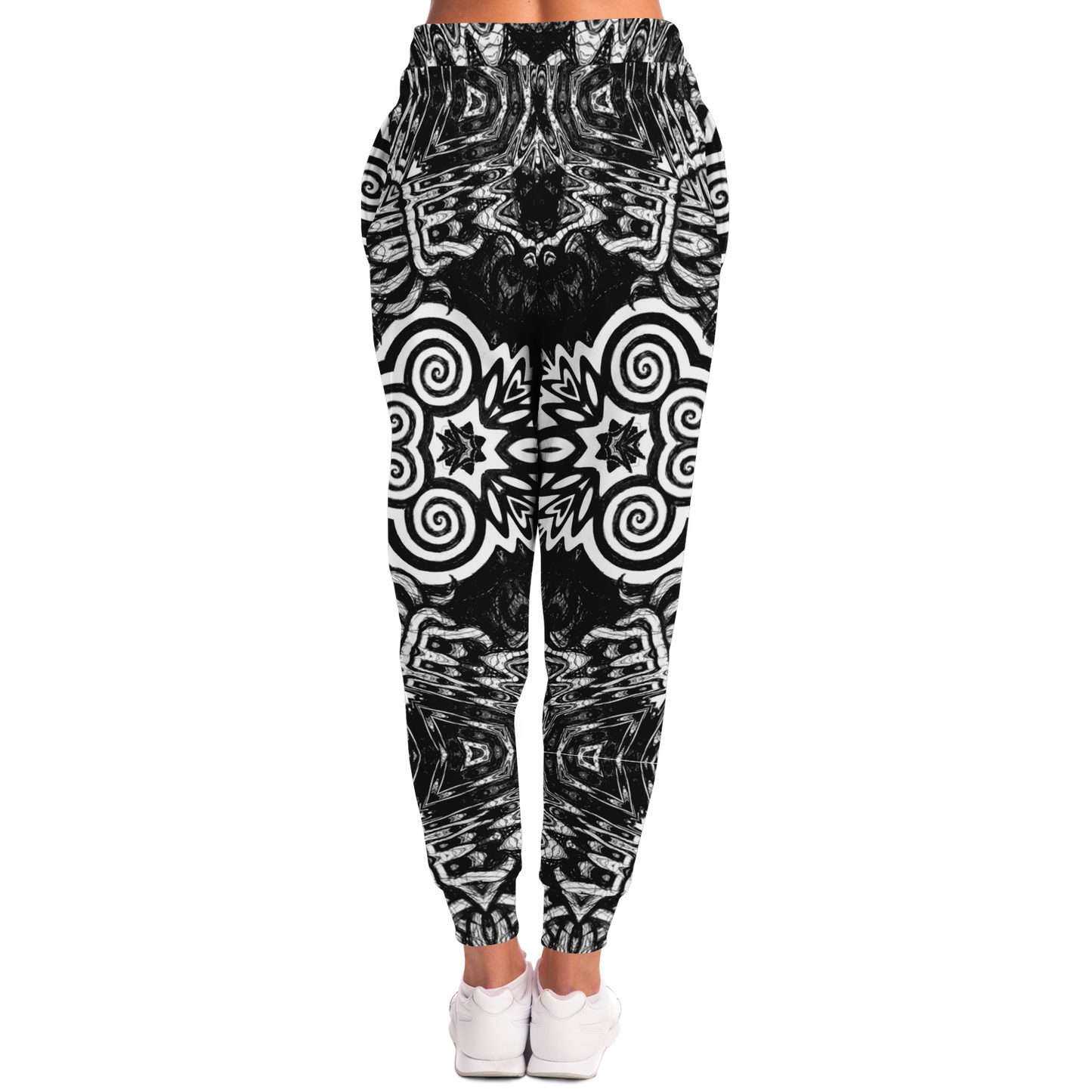 Madness in Black and White Joggers