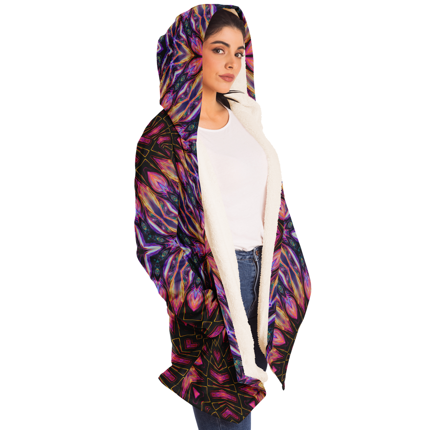 Eyes On Fire Dream Cloak