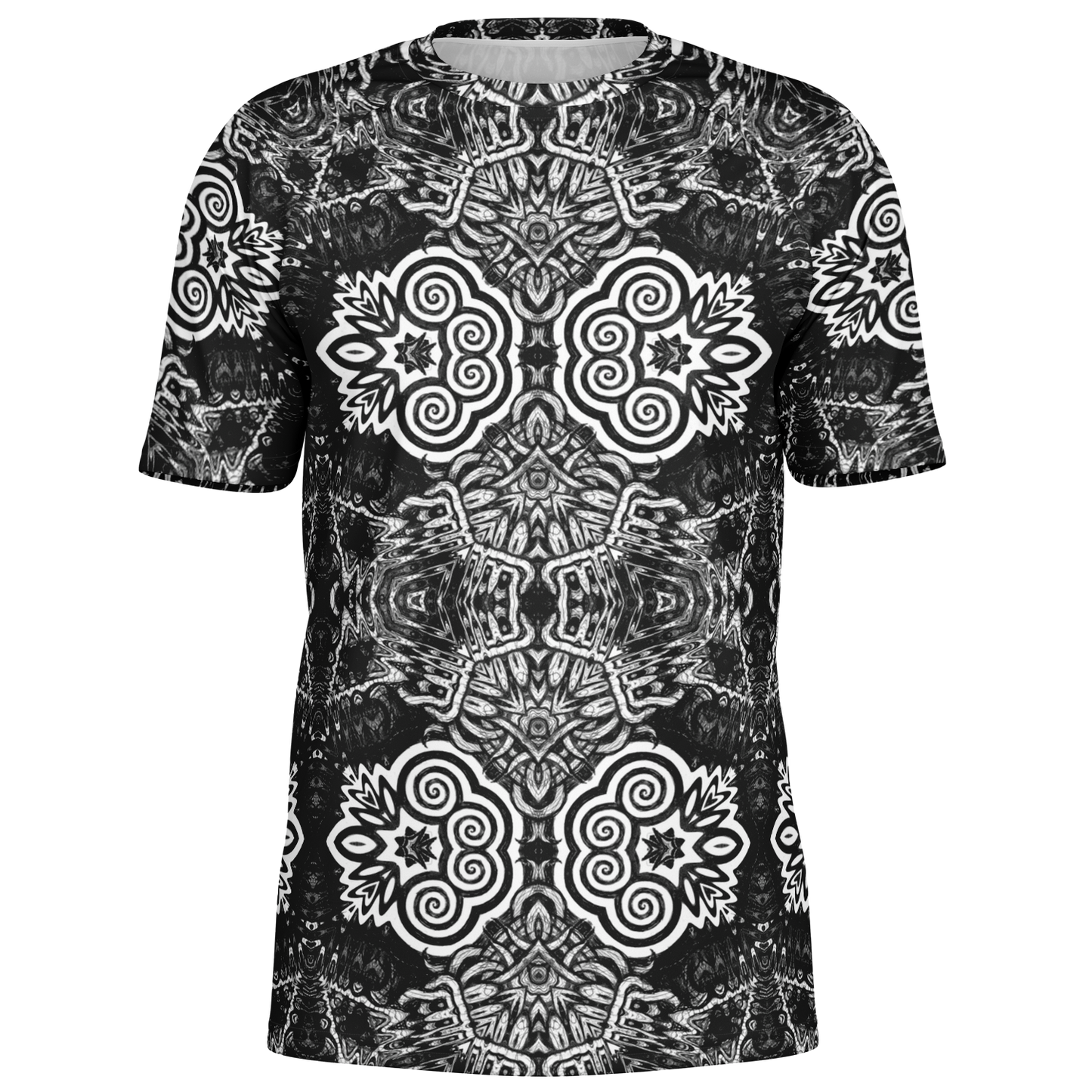 Madness in Black and White Soccer Jersey