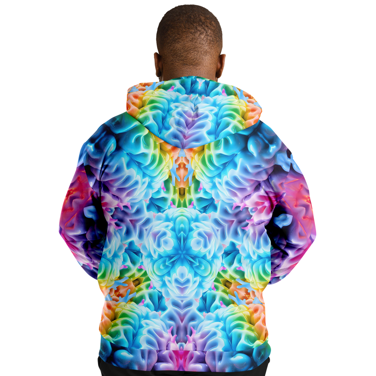 Rainbow Brain More To Love Pull Over