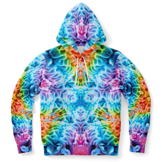 Rainbow Brain Pull Over Hoodie