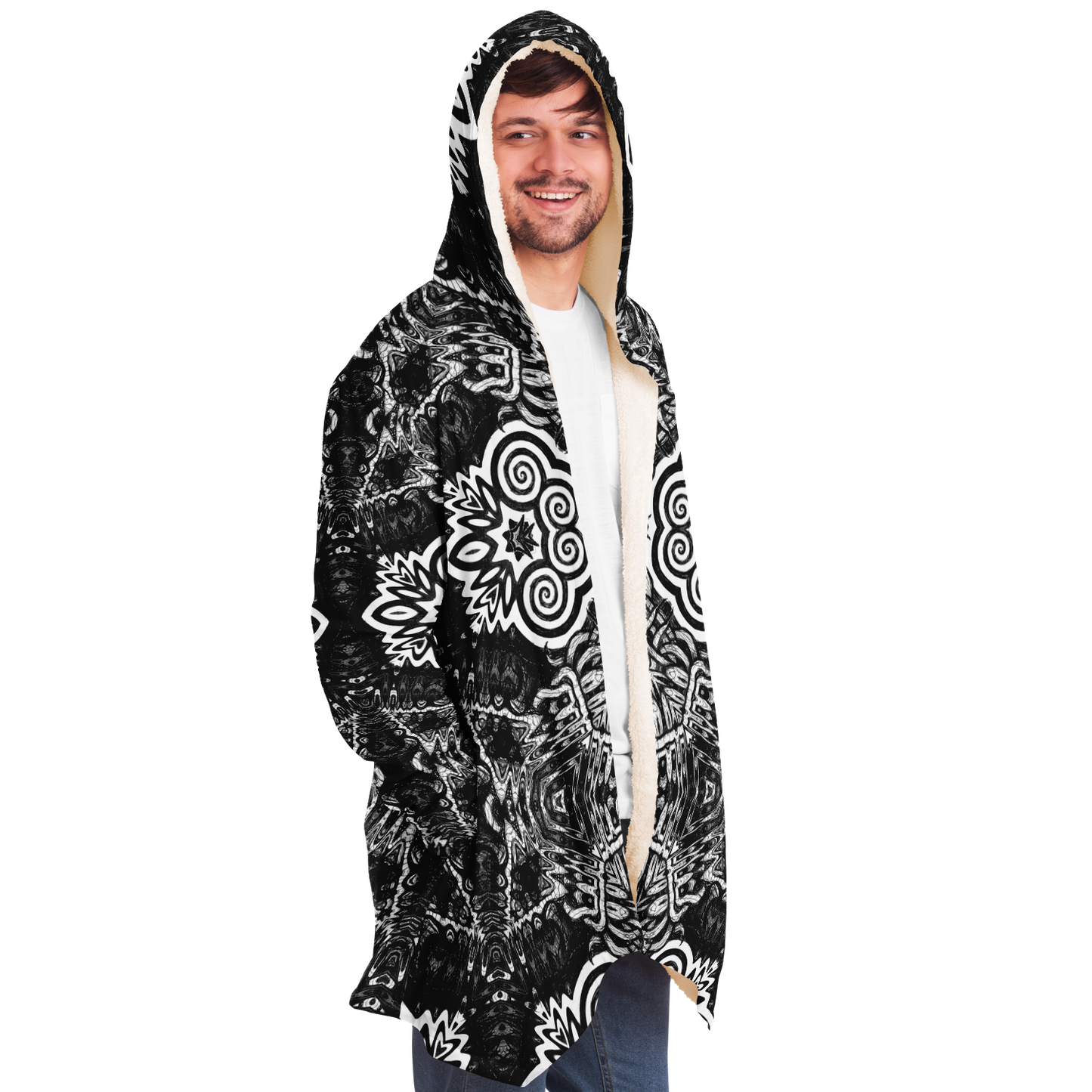 Madness in Black and White Dream Cloak