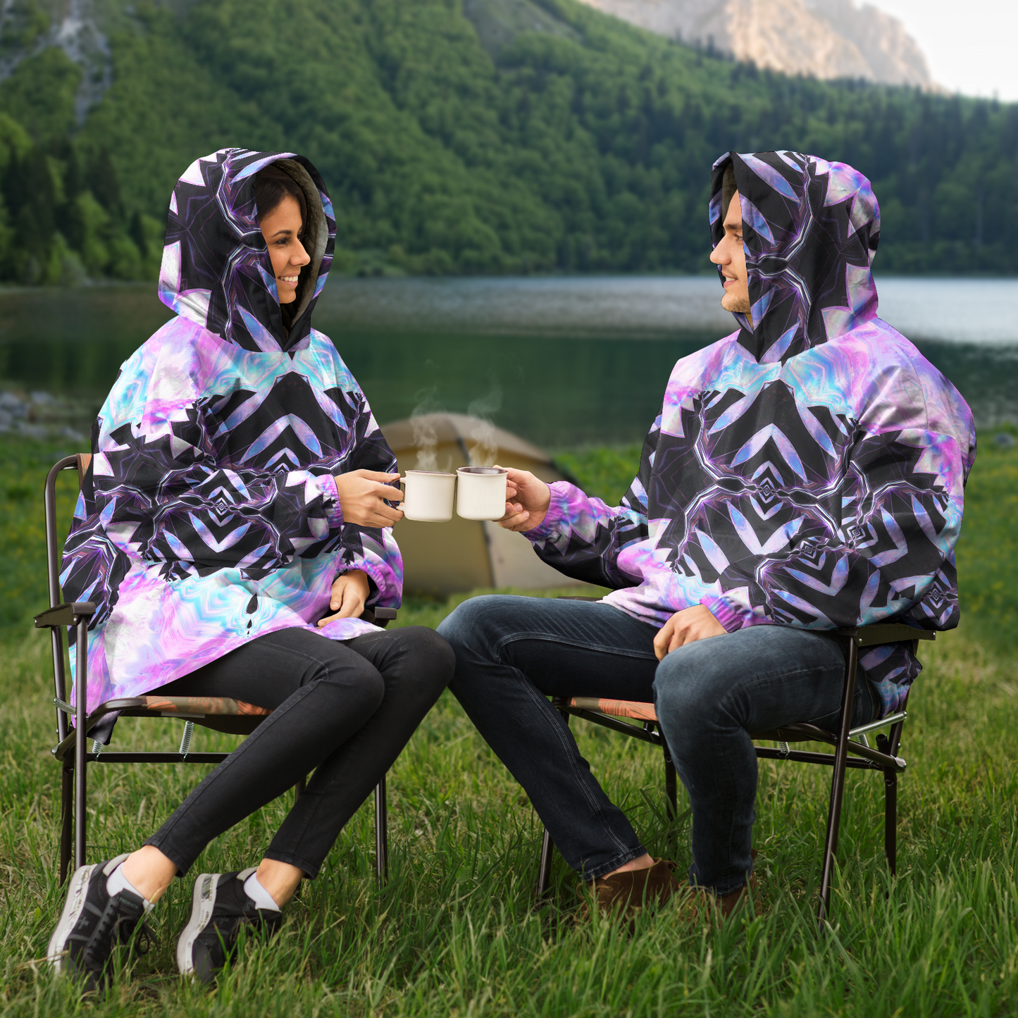 Starburst Sherpa Hoodie