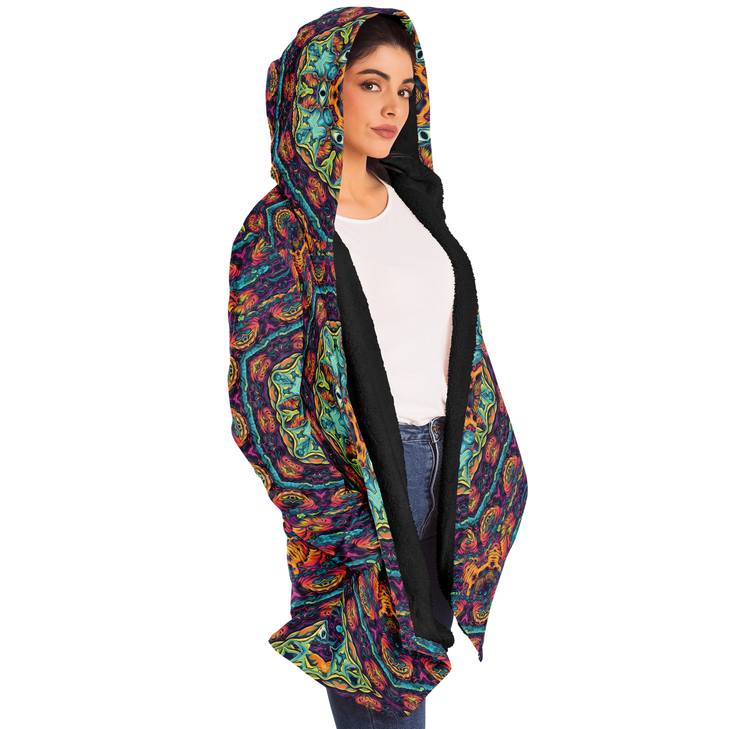 It's Spooky Time Hooded Cloak