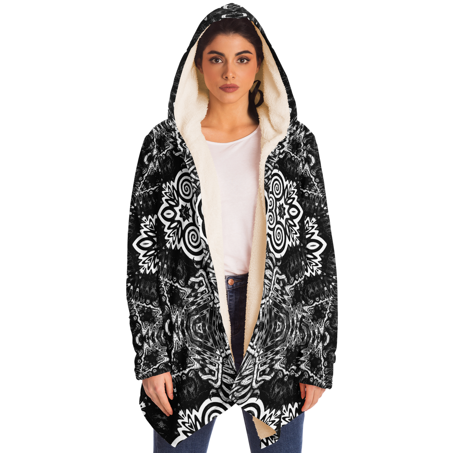 Madness in Black and White Dream Cloak