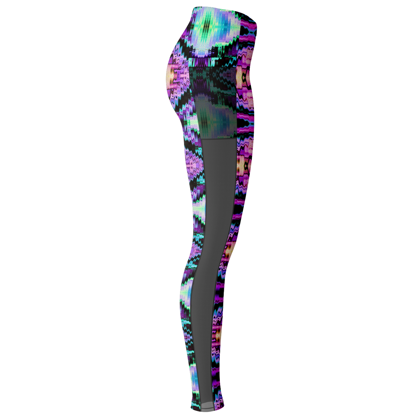 Neon Gushers Mesh Pocket Leggings