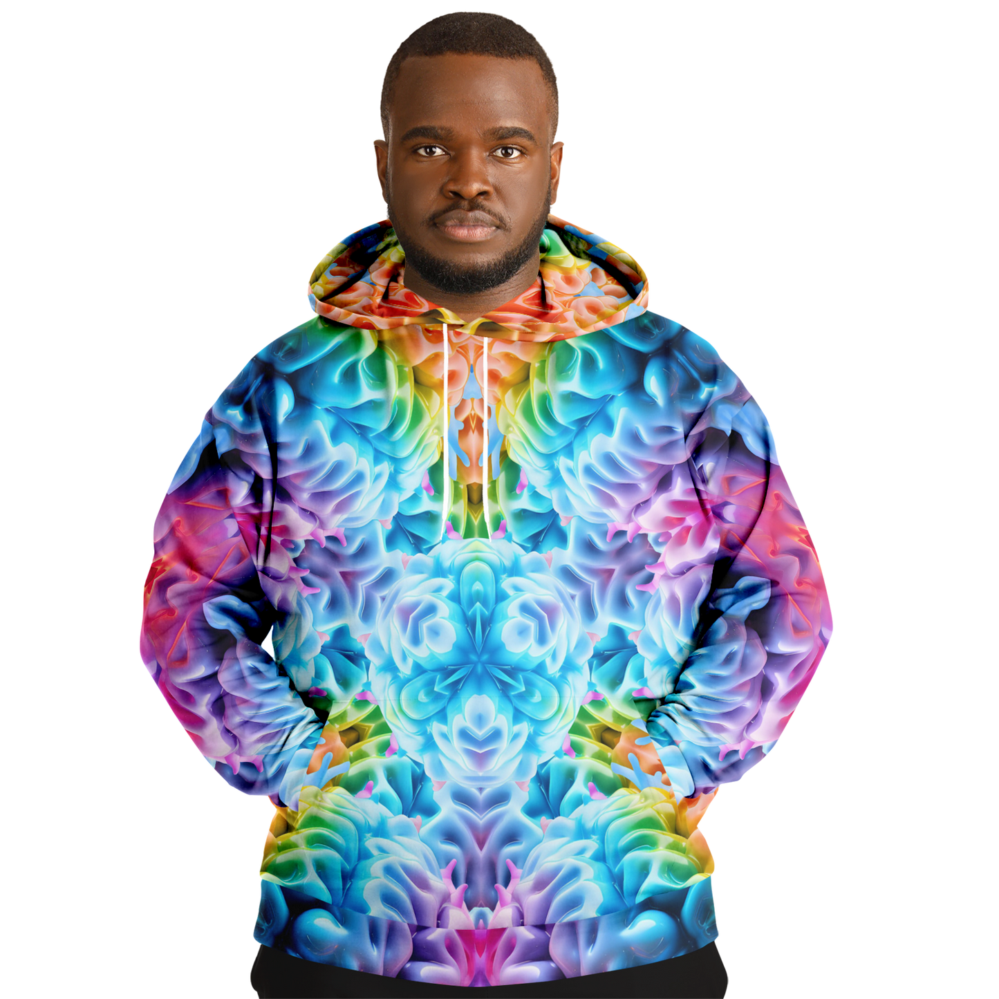 Rainbow Brain More To Love Pull Over