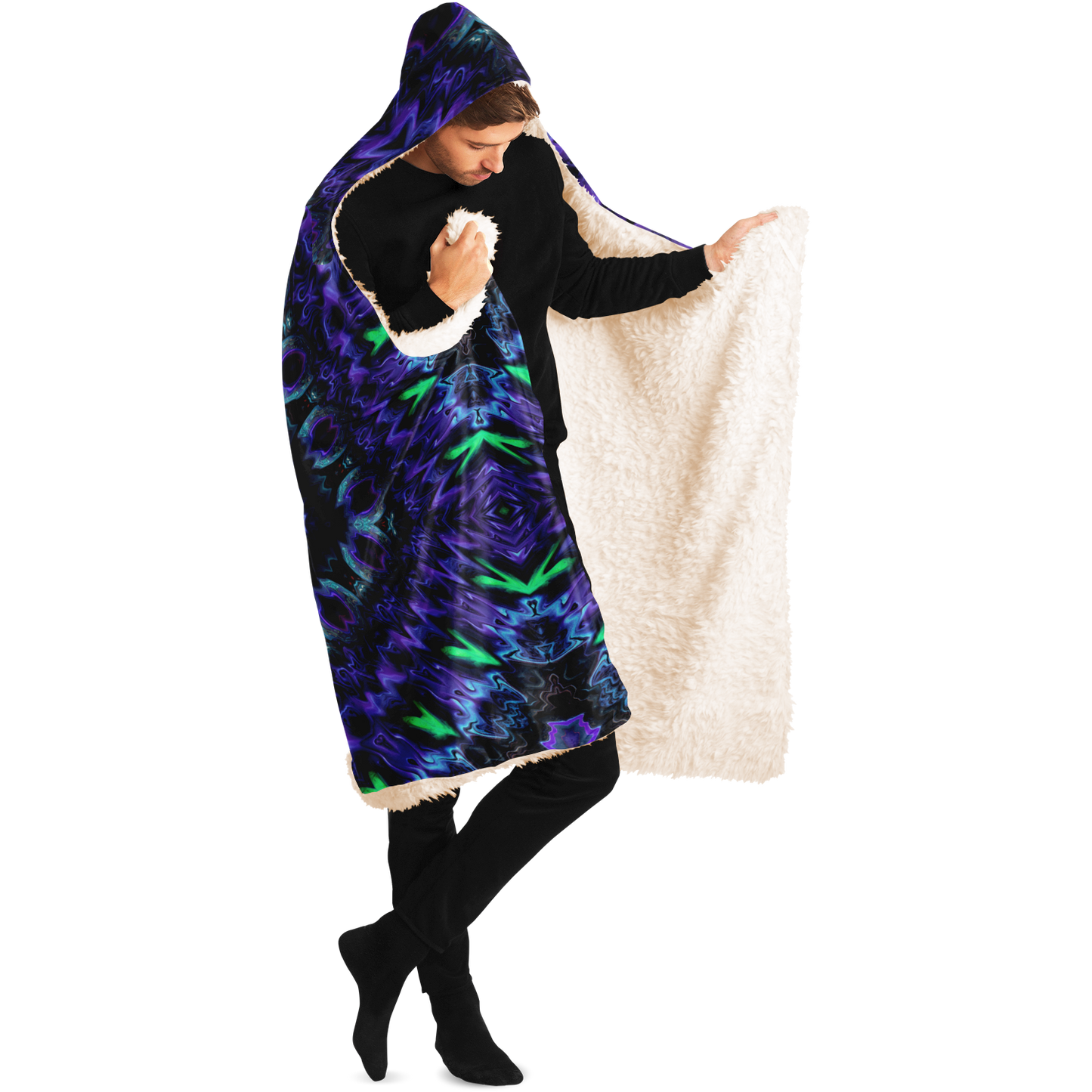 Purple Kush Hooded Blanket