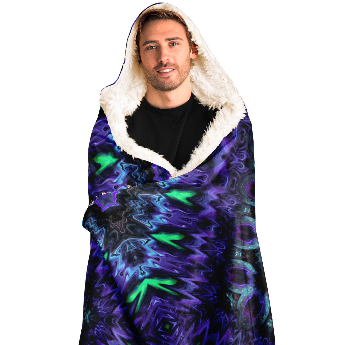 Purple Kush Hooded Blanket