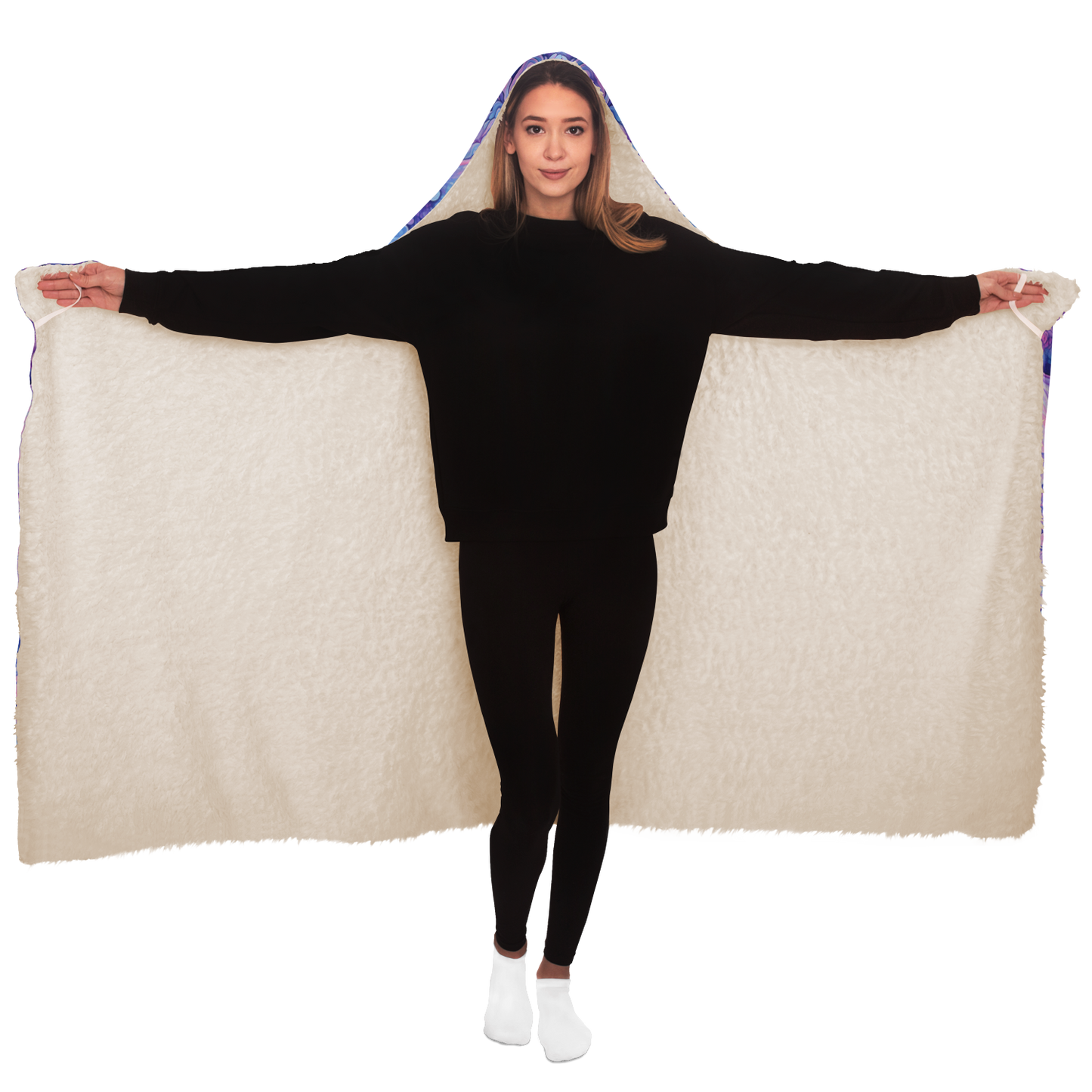 Color Of Your Soul Hooded Blanket