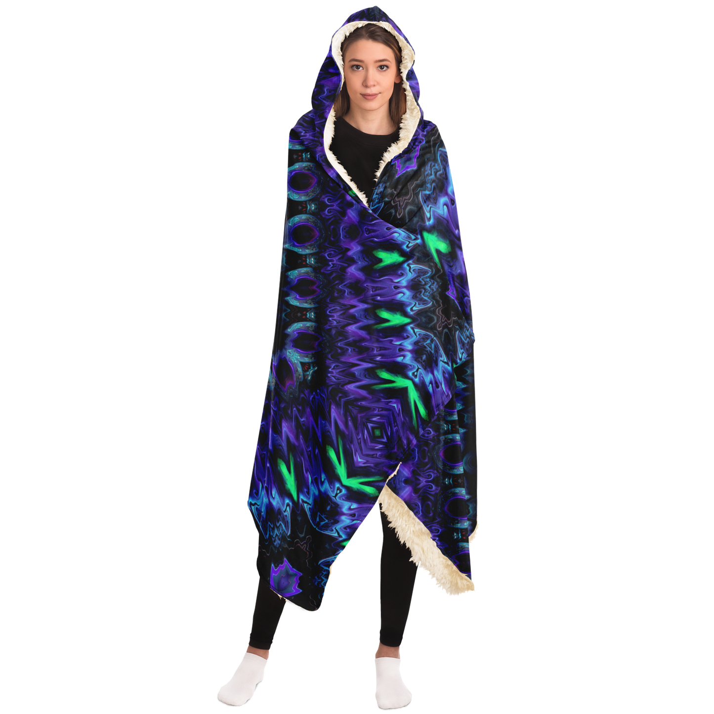 Purple Kush Hooded Blanket