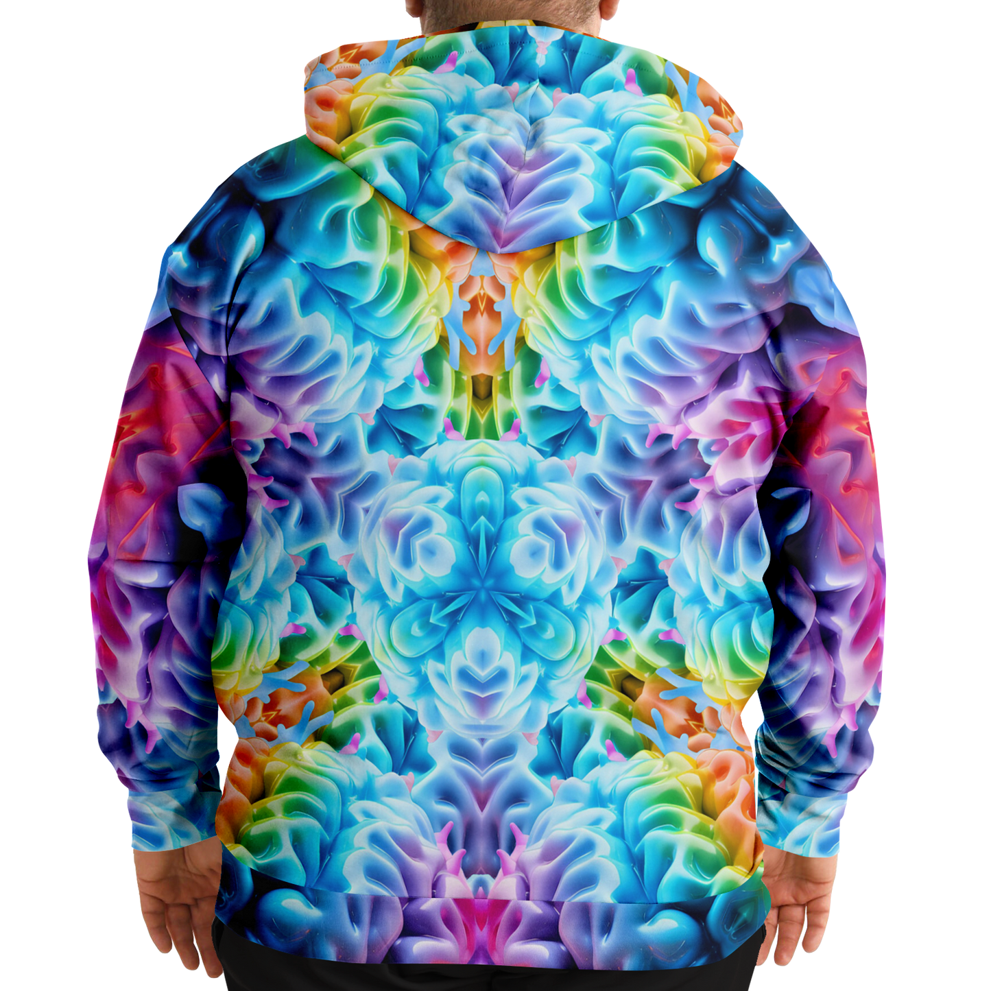 Rainbow Brain More To Love Pull Over