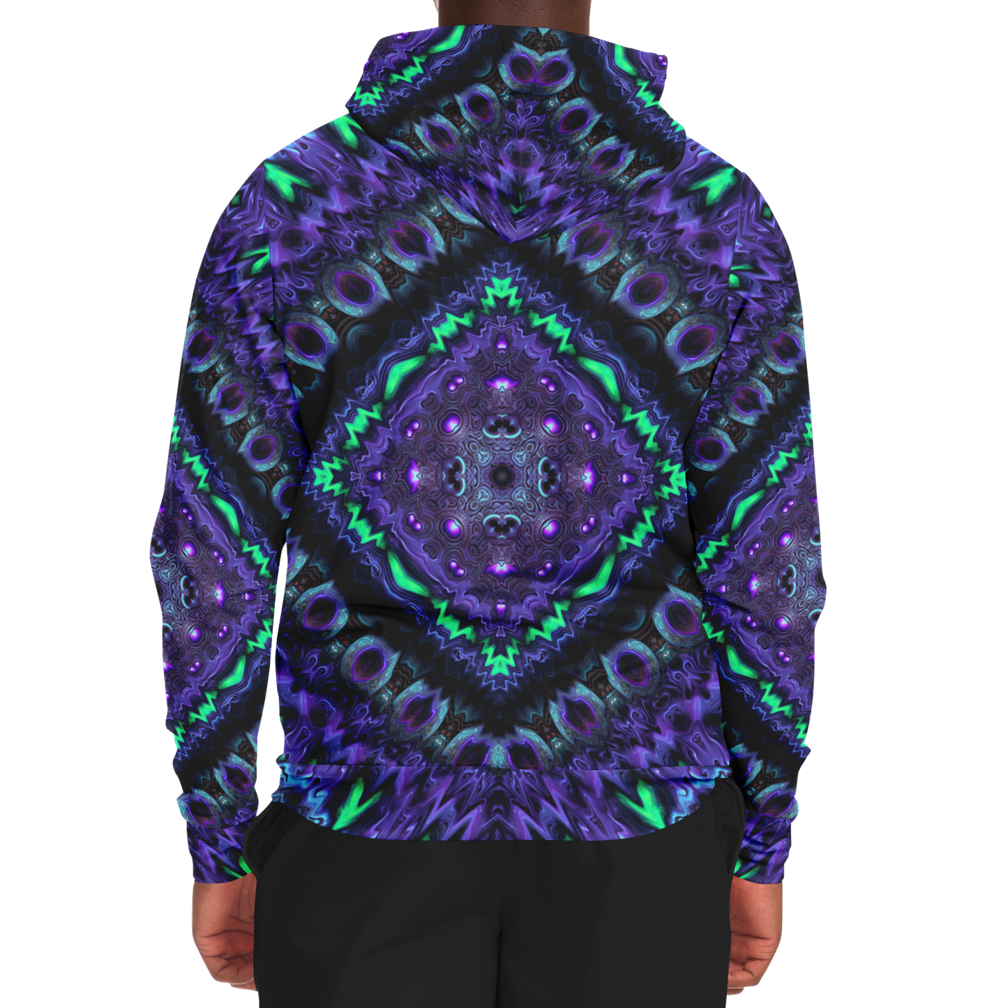 Purple Kush Zip Up Hoodie