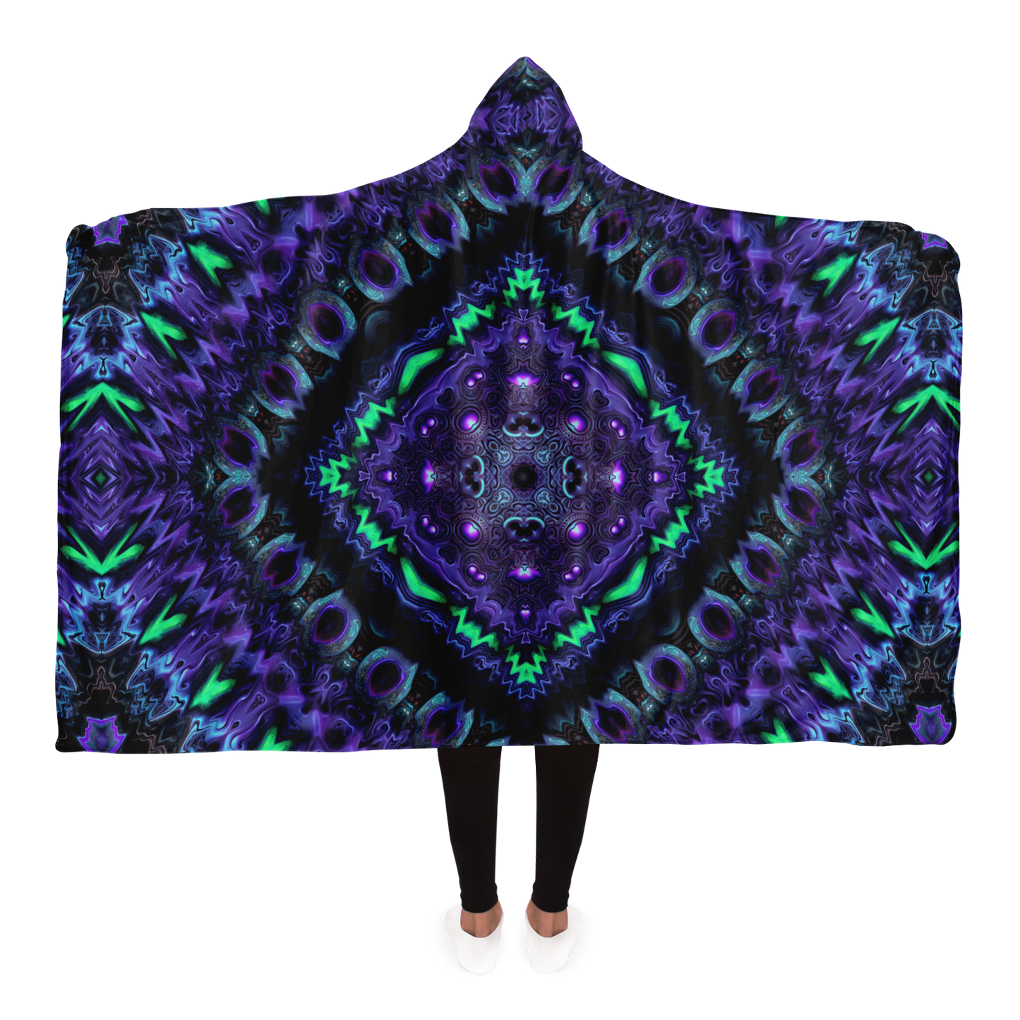 Purple Kush Hooded Blanket