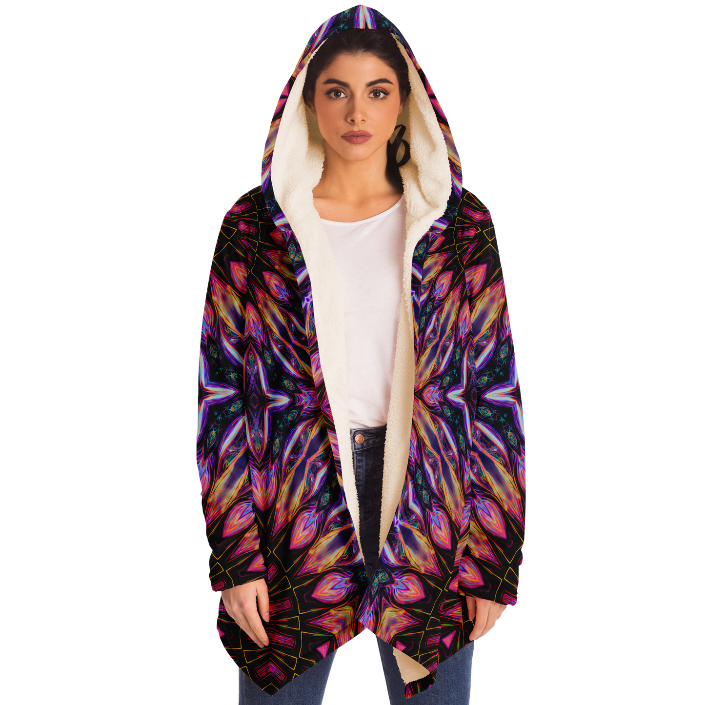 Eyes On Fire Dream Cloak