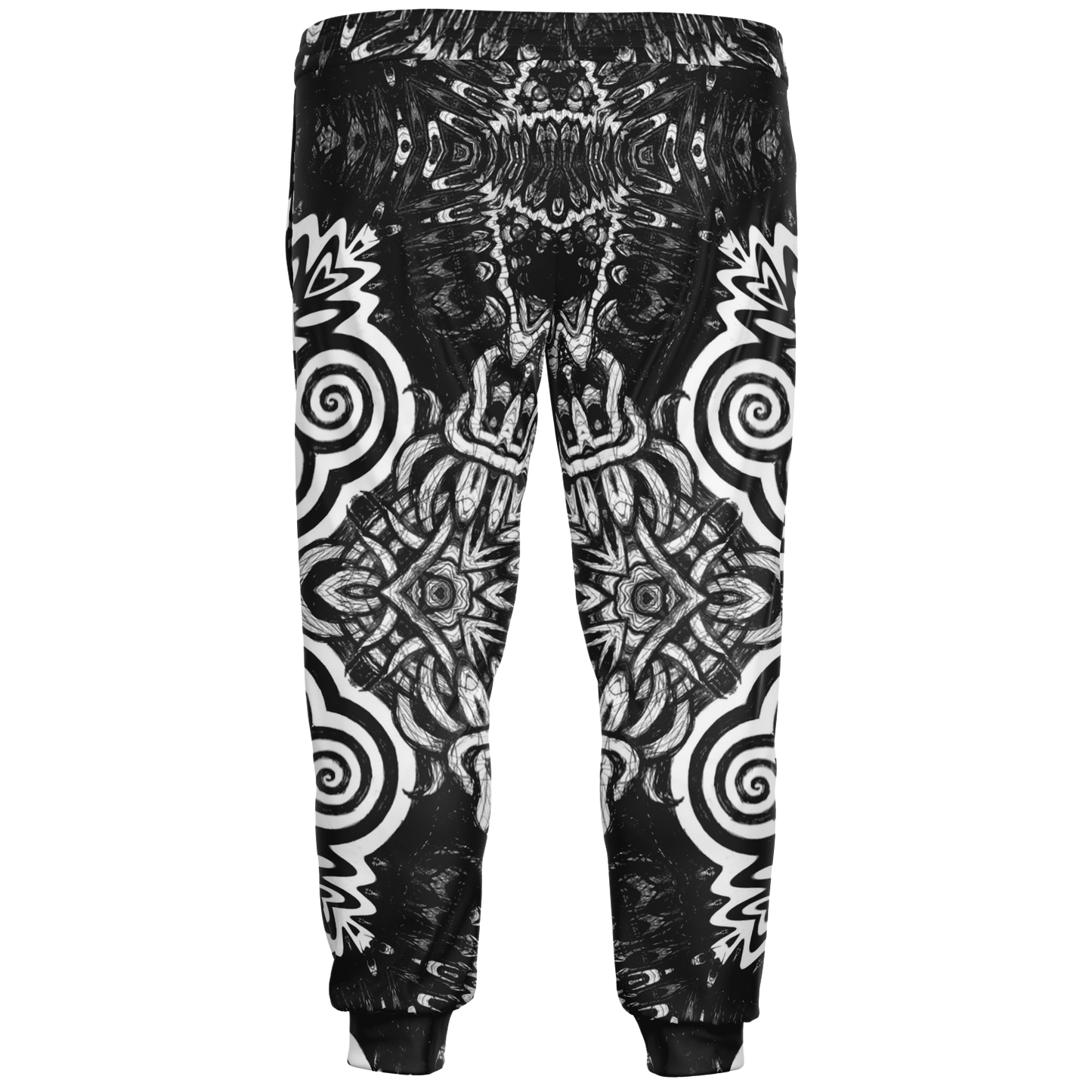 Madness in Black and White More To Love Joggers