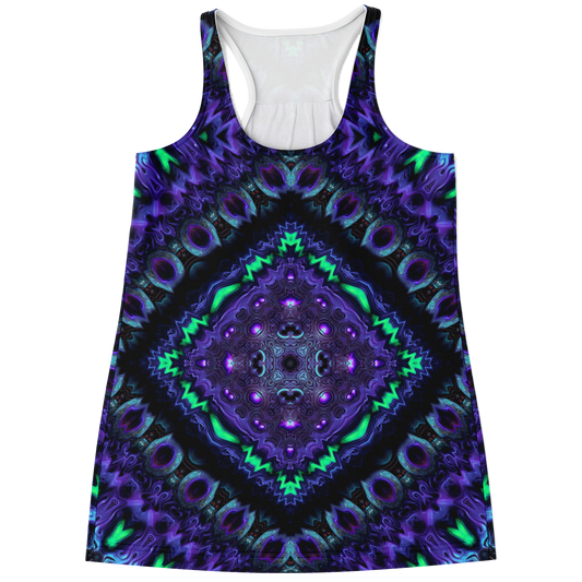 Purple Kush Racer Back Tank Top