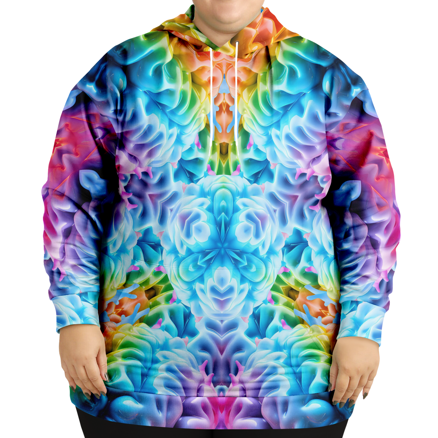 Rainbow Brain More To Love Pull Over