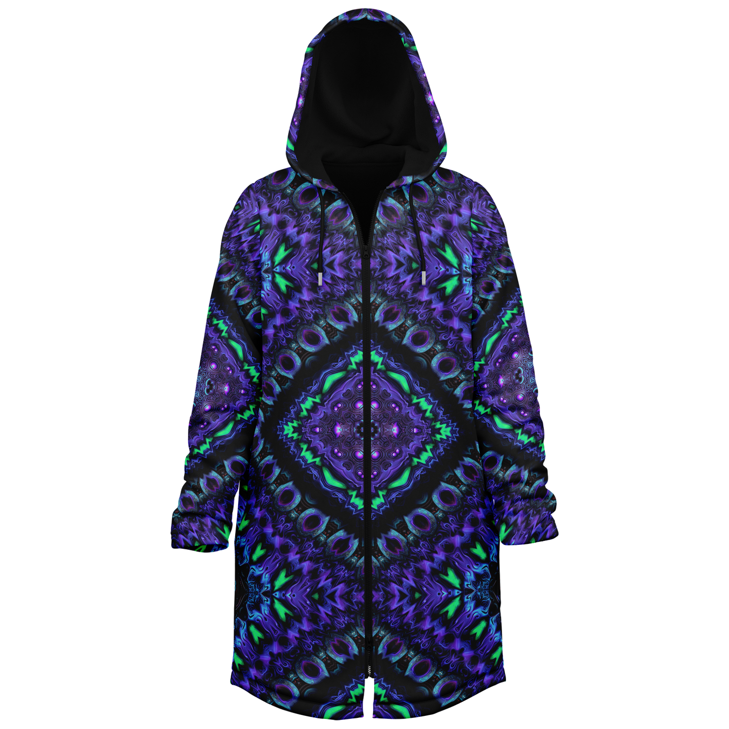 Purple Kush Premium Zippered Cloak