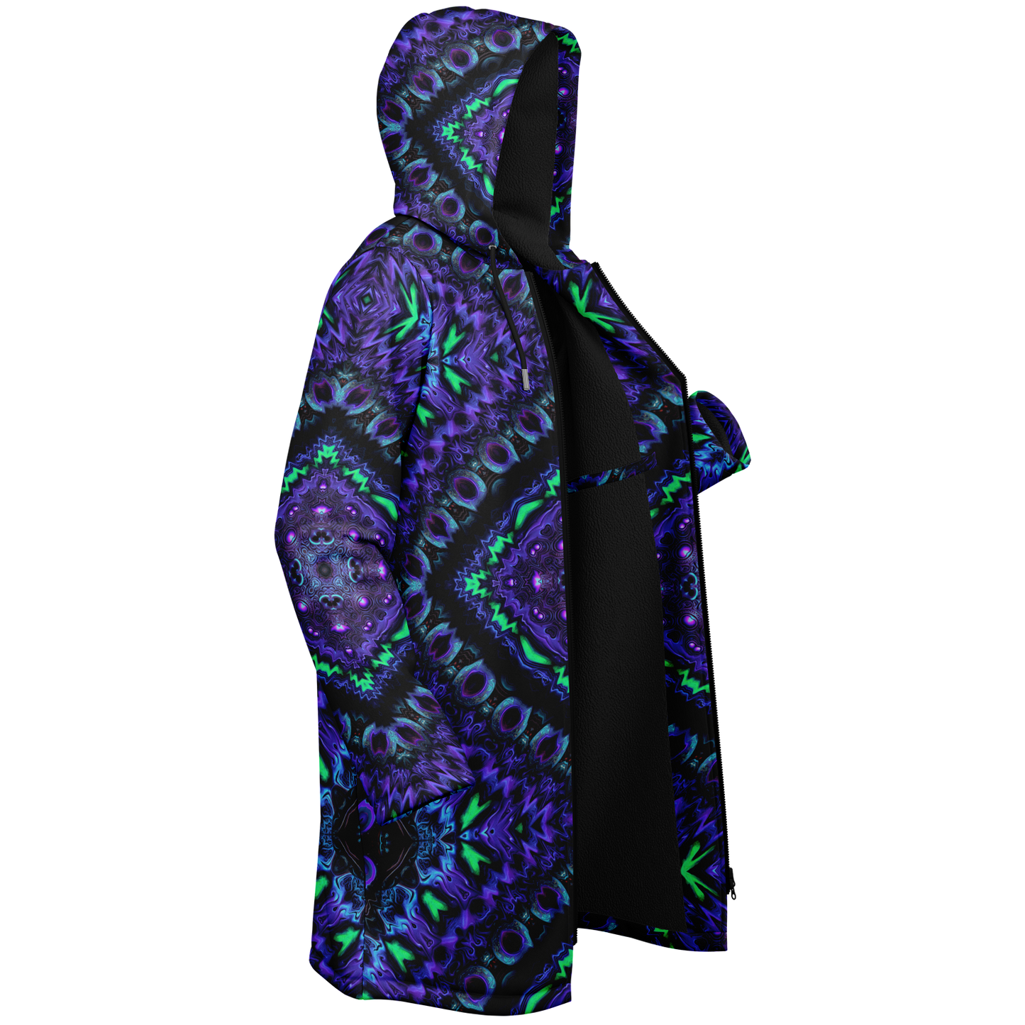 Purple Kush Premium Zippered Cloak