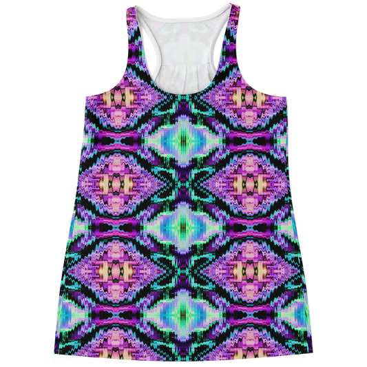 Neon Gushers Racer Back Tank Top